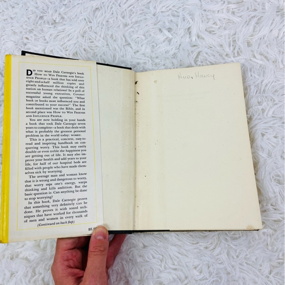 DALE CARNEGIE how to stop worrying and start living book - Picture 6 of 8